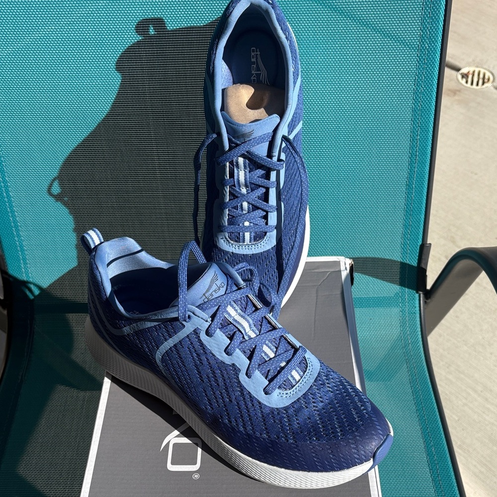 Dansko Women's Navy and Sky Blue Sneakers